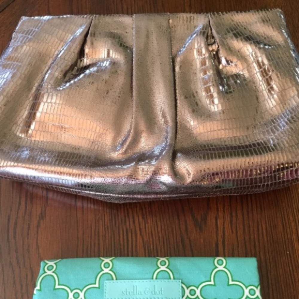 Stella & Dot | La Coco [RetiredLimitedEd] Metallic Clutch - Picture 7 of 10